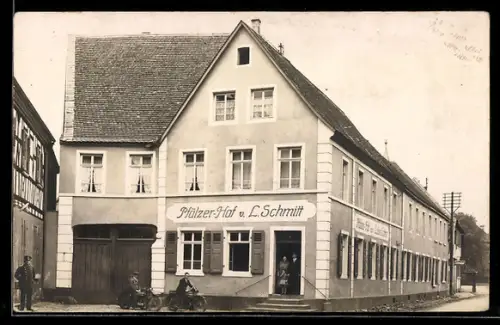 AK Mutterstadt /Pfalz, Gasthaus Pfälzer-Hof von L. Schmitt