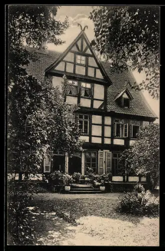 AK Hannover, Posthof in der Cellestrasse 3