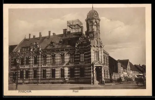 AK Parchim, Strasse an der Post
