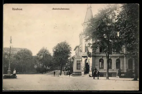 AK Itzehoe, Partie in der Bahnhofstrasse