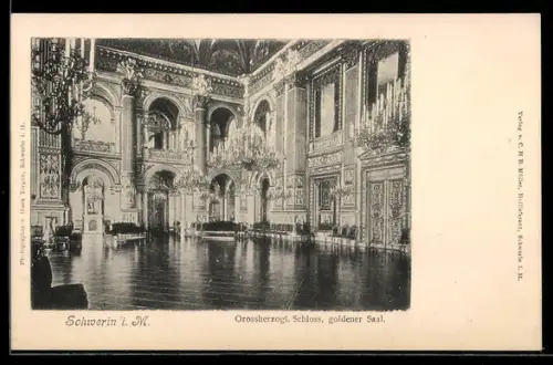 AK Schwerin, Schloss, Grosser Saal
