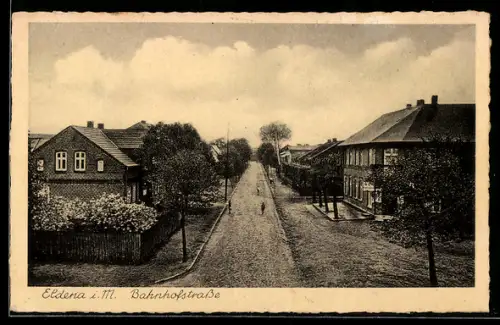 AK Eldena, Blick in die Bahnhofstrasse