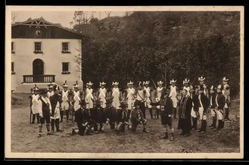 AK Bentheim, Verein für Vaterländische Freilichtspiele e.V., Aufführung 1930 des Andreas Hofer von Gluth
