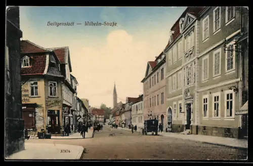 AK Heiligenstadt, Blick in die Wilhelm-Strasse