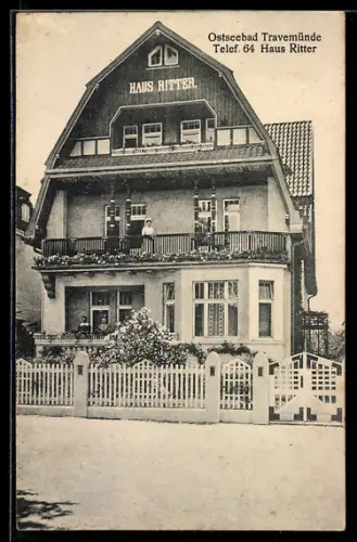 AK Travemünde, Hotel-Pension Haus Ritter