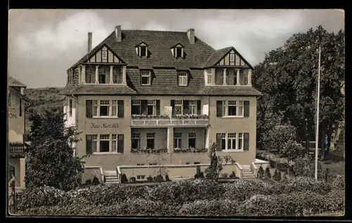 AK Travemünde, Hotel Haus Meeresblick, Kaiserallee 35 a