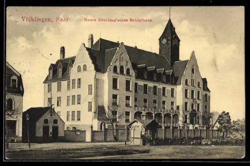 AK Völklingen /Saar, Neues Röchling`sches Schlafhaus