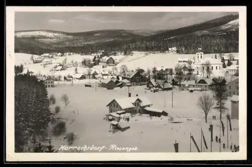 AK Harrachsdorf / Harrachov, Panoramaansicht