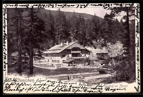 AK Innichen, Gasthof zur Sonne