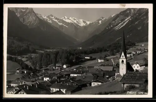 AK Trins, Teilansicht mit Kirche