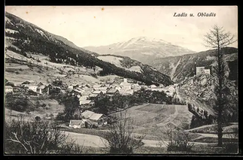 AK Ladis, Panorama mit Obladis