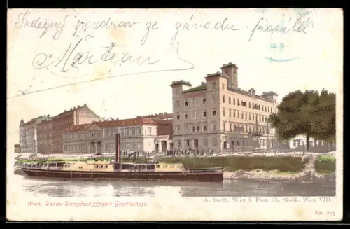 AK Wien, Donau-Dampfschifffahrt Gesellschaft