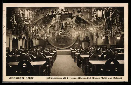 AK Wien, Rathauskeller, Grinzinger Keller