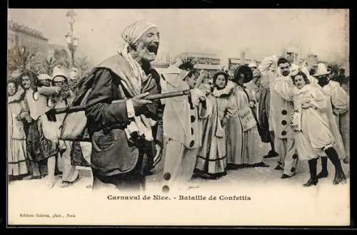 AK Nice, Carnaval de Nice, Bataille de Confettis