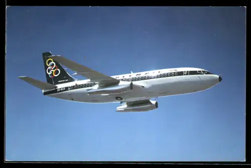 AK Olympic Airways, Boing 737-200 im Flug