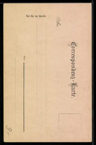 Lithographie Payerbach, Ortsansicht mit der Raxalpe, Kirche