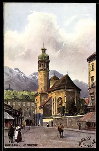 Künstler-AK Raphael Tuck & Sons Nr. 664B: Innsbruck, Hofkirche