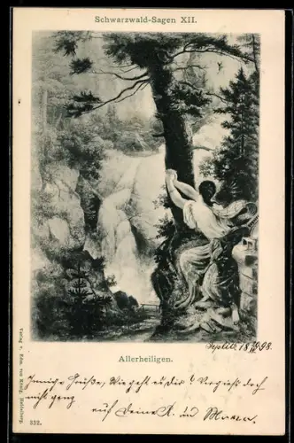 AK Märchen, Schwarzwaldsagen, Allerheiligen
