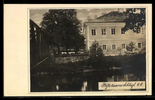 AK Schlägl /O.Ö., Ansicht der Stiftstaverne