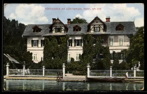 AK Pörtschach am Wörthersee, Hotel am See
