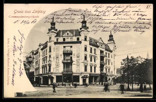 AK Leipzig, Commandanturgebäude