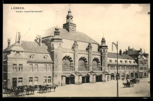 AK Lübeck, Neuer Hauptbahnhof