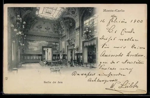 AK Monte-Carlo, Salle de Jeu