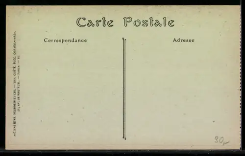 AK Verdun, Rue des Rouyers, Hôtel du Coq-Hardi