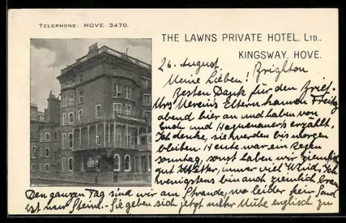 AK Hove, Kingsway, The Lawns Private Hotel