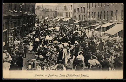 AK London, Petticoat Lane, Middlesex Street