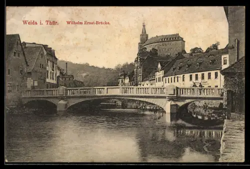 AK Weida i. Thür., Wilhelm Ernst-Brücke