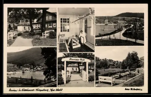 AK Stützerbach /Thür. Wald, Kneipp-Bad, Badeanlagen