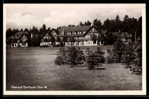 AK Oberhof /Thür. W., Golfhotel am Wald