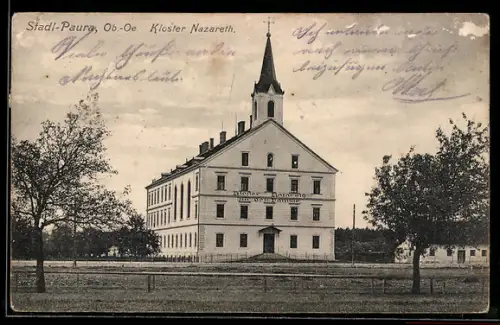 AK Stadl-Paura /Ob.-Oe., Kloster Nazareth