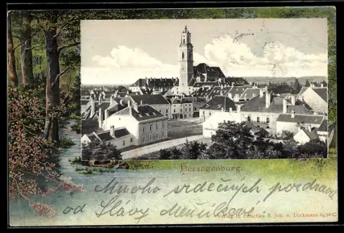 AK Herzogenburg, Blick zur Kirche