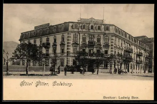 AK Salzburg, Hotel Pitter