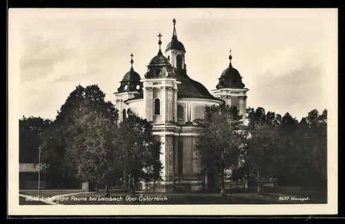 AK Stadl-Paura, Paura bei Lambach, Wallfahrtskirche