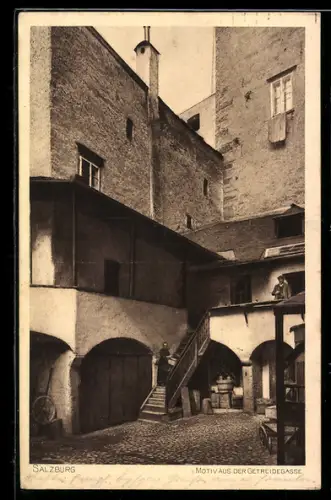 AK Salzburg, In der Getreidegasse