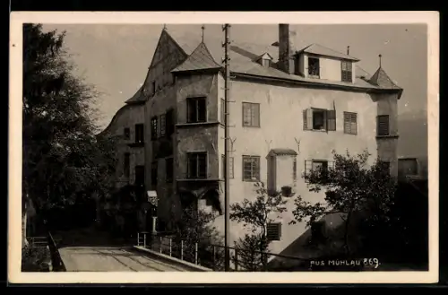 AK Innsbruck, Mühlau, Wohnhaus im Ort