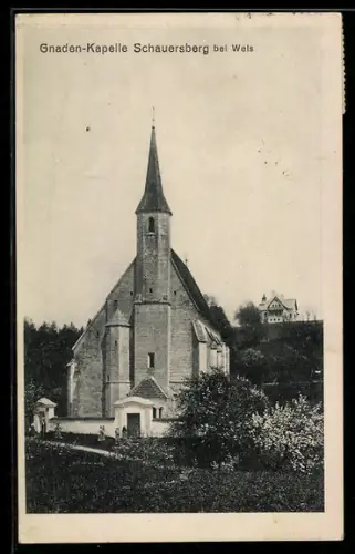 AK Thalheim bei Wels, Schauersberg bei Wels, Gnadenkapelle