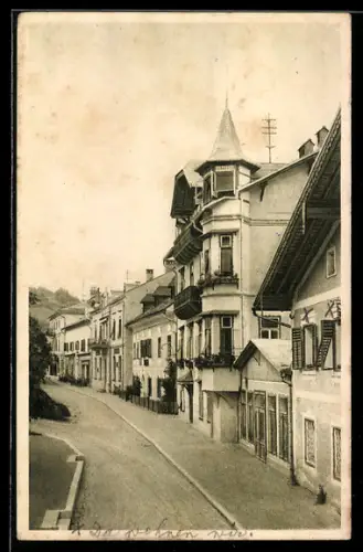 AK Schladming, Hauptplatz mit Hotel Alte Post
