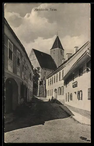 AK Vorau, die Marktkirche