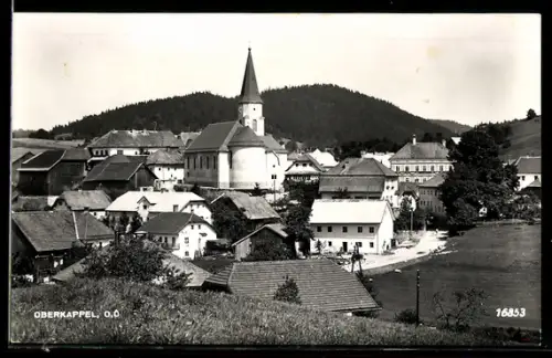 AK Oberkappel /Ob. Öst., Panorama mit Kirche
