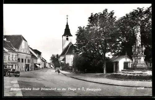 AK Drosendorf an der Thaya, Hauptplatz