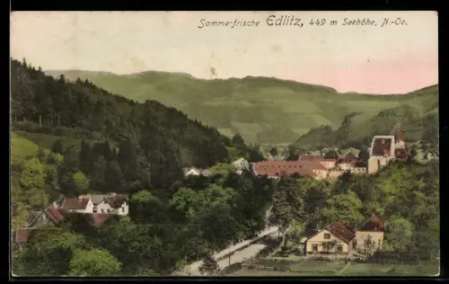 AK Edlitz /N.-Oe., Gesamtansicht des Ortes