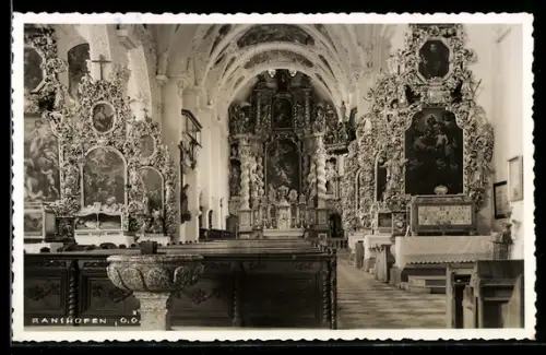 AK Ranshofen /O. Ö., Innenansicht der Kirche