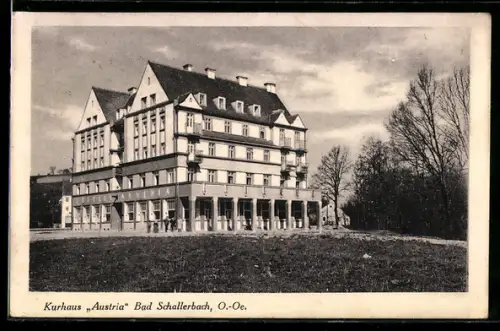 AK Bad Schallerbach /O.-Oe., Kurhaus Austria