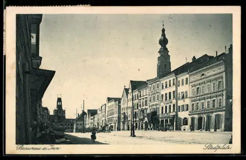 AK Braunau am Inn, Stadtplatz
