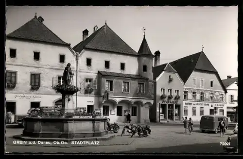 AK Grein a.d. Donau, Stadtplatz