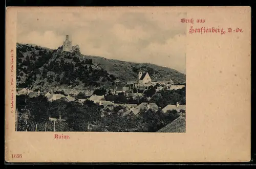 AK Senftenberg b. Ne., Ruine